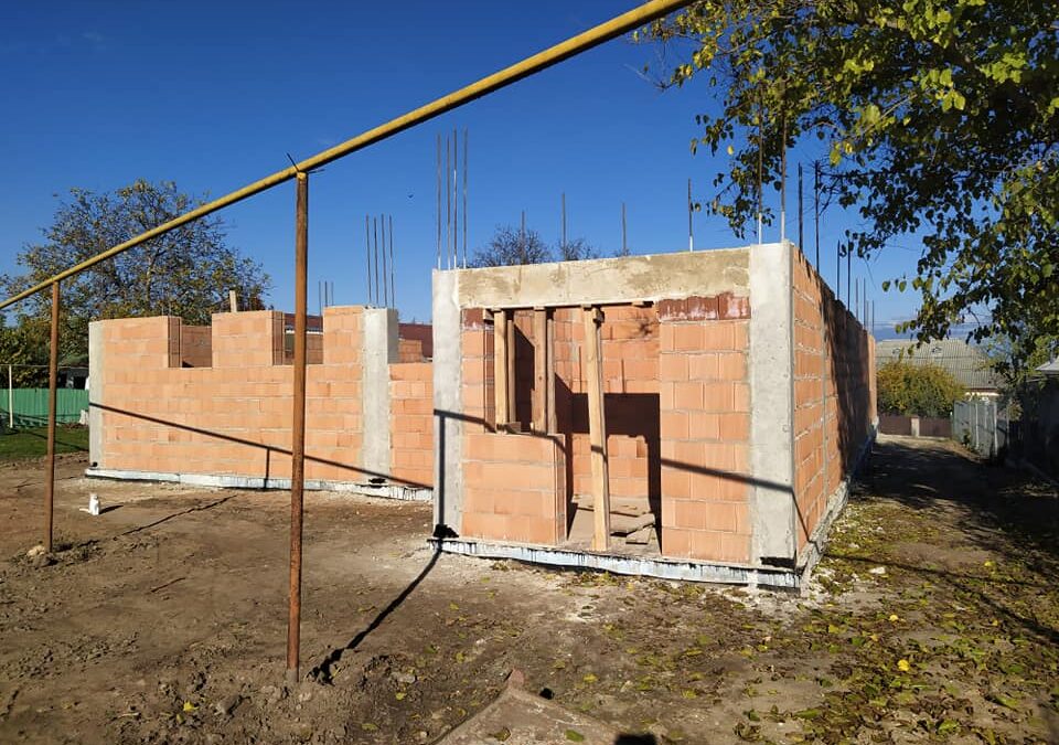 Construction of the New Center in Bulboaca